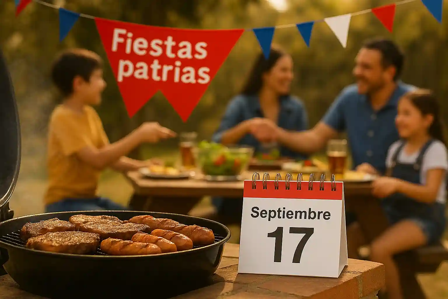 Feriado adicional Fiestas Patrias 17 de Septiembre Celebración del Feriado adicional Fiestas Patrias 17 de Septiembre